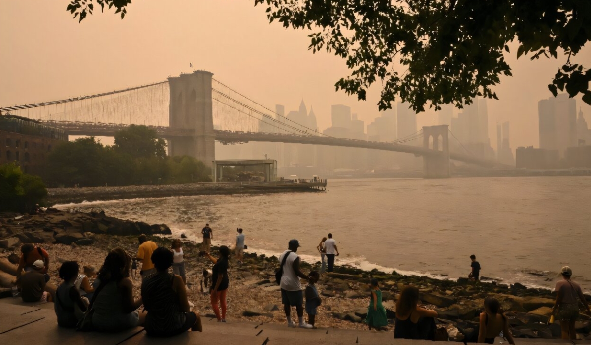 Wildfire Smoke Blankets Millions Across the US as World Cup Final Nears